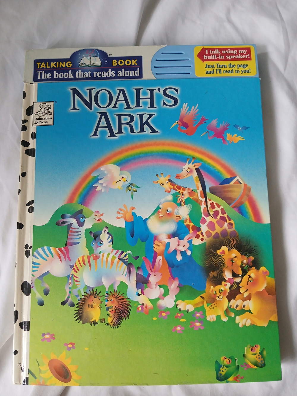 Vintage 2002 Noah’s Ark interactive Reading sound book. Works